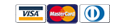 Visa MasterCard Diners logos